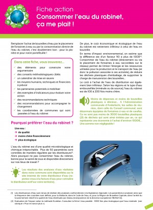 Fiche action Ecoteam_eau du robinet