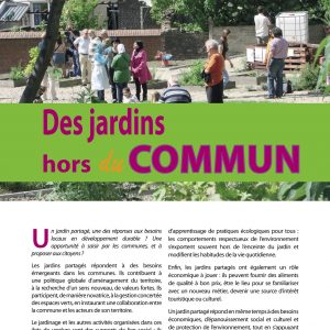 Brochure "Des jardins hors du commun"
